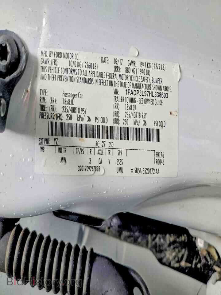 2017 FORD FOCUS - VIN: 1FADP3L97HL338603 - Photo 13