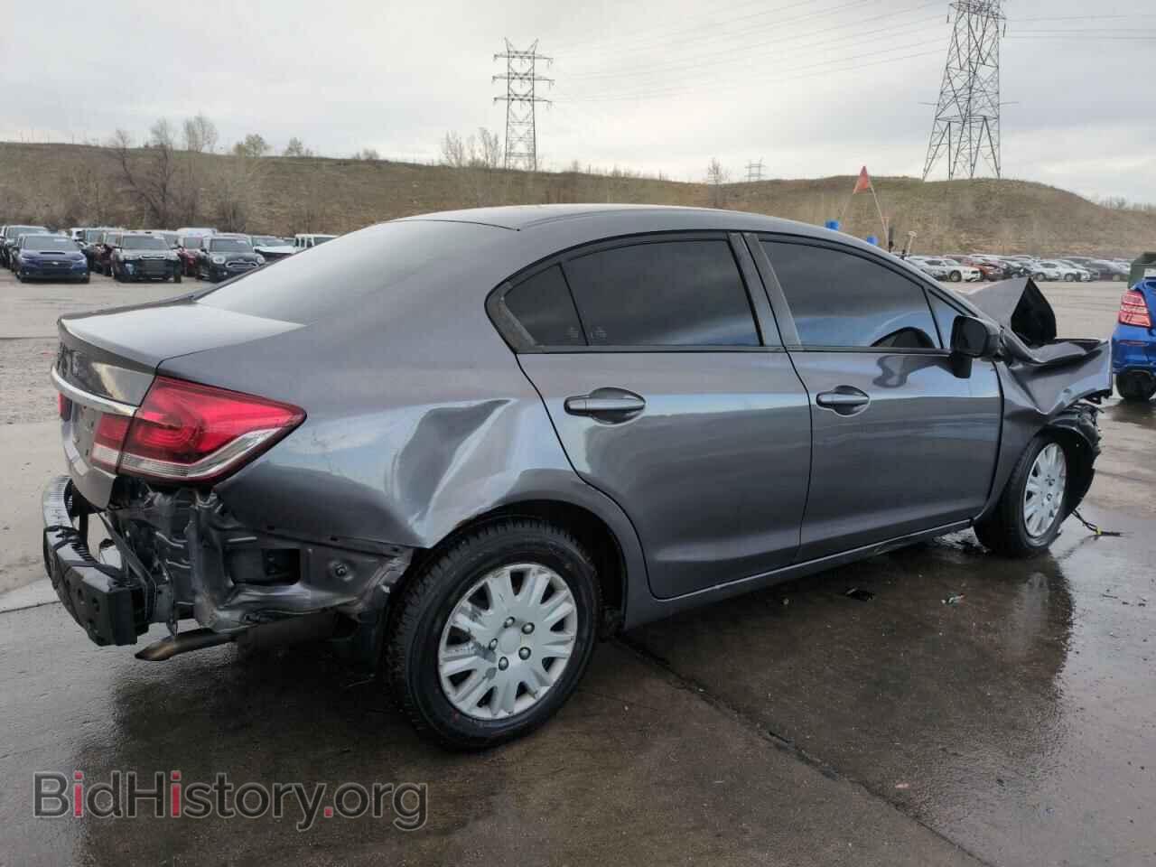 2015 HONDA CIVIC - VIN: 19XFB2F54FE283358 - Фото 3
