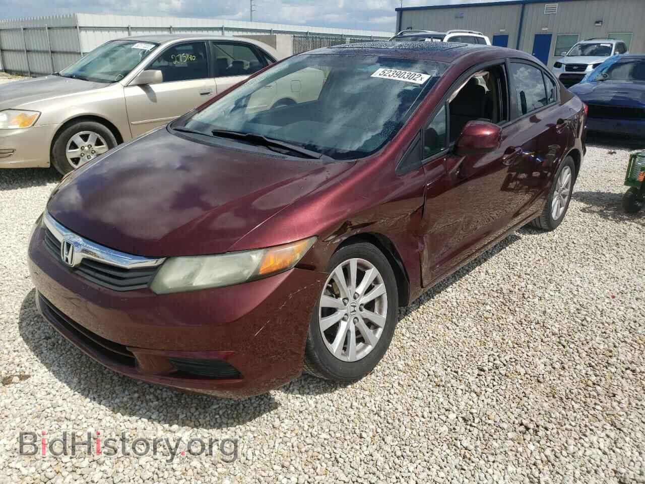 2012 HONDA CIVIC - VIN: 19XFB2F84CE108355 - Фото 2
