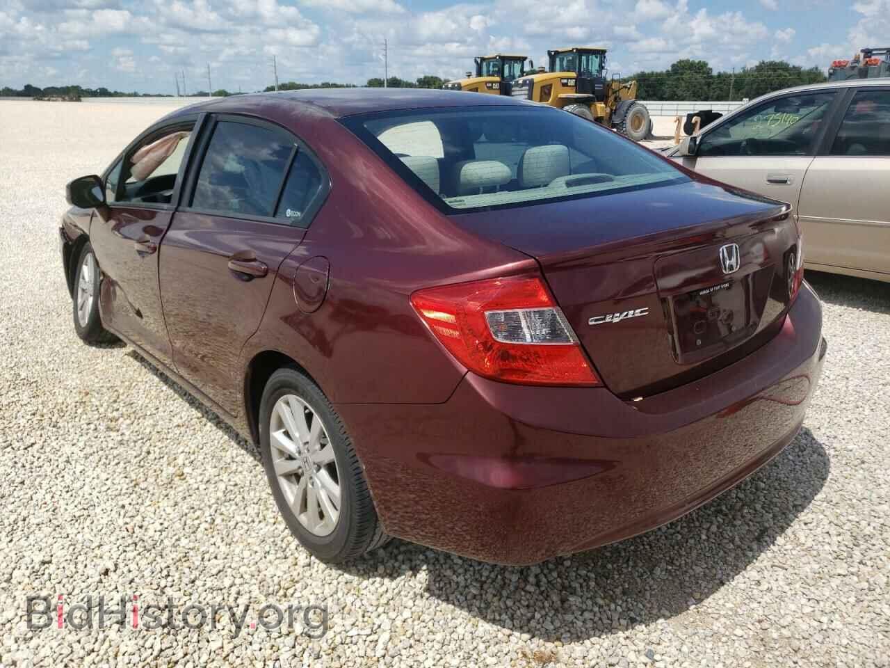 2012 HONDA CIVIC - VIN: 19XFB2F84CE108355 - Фото 3