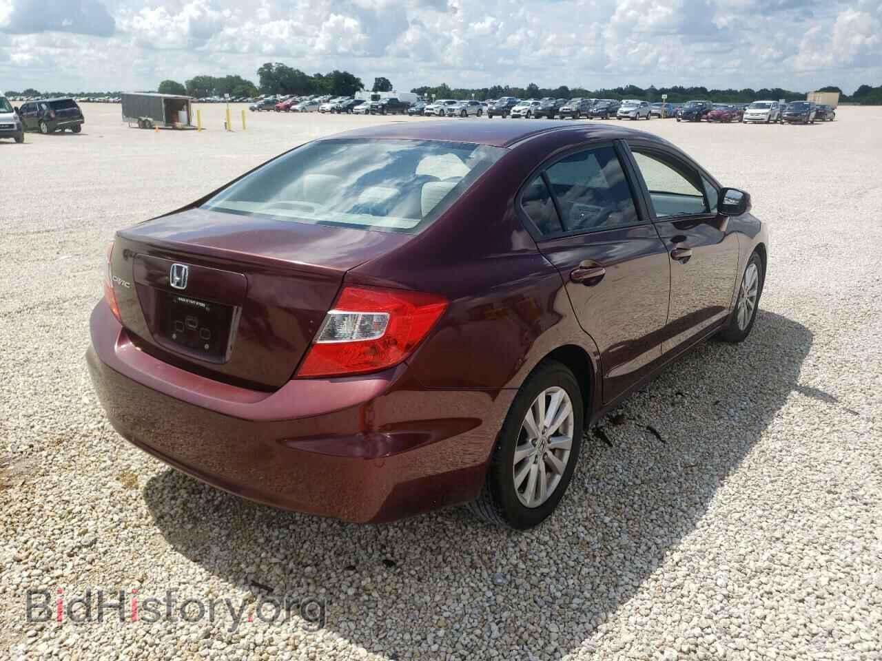 2012 HONDA CIVIC - VIN: 19XFB2F84CE108355 - Фото 4
