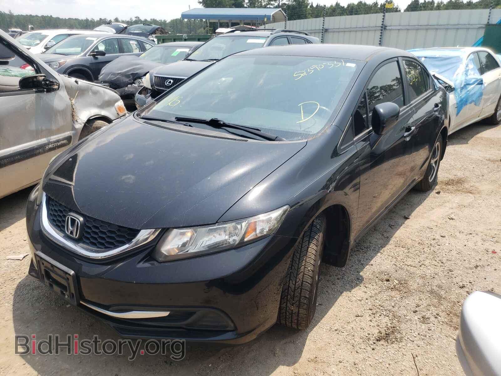 2015 HONDA CIVIC - VIN: 2HGFB2F75FH543399 - Фото 2