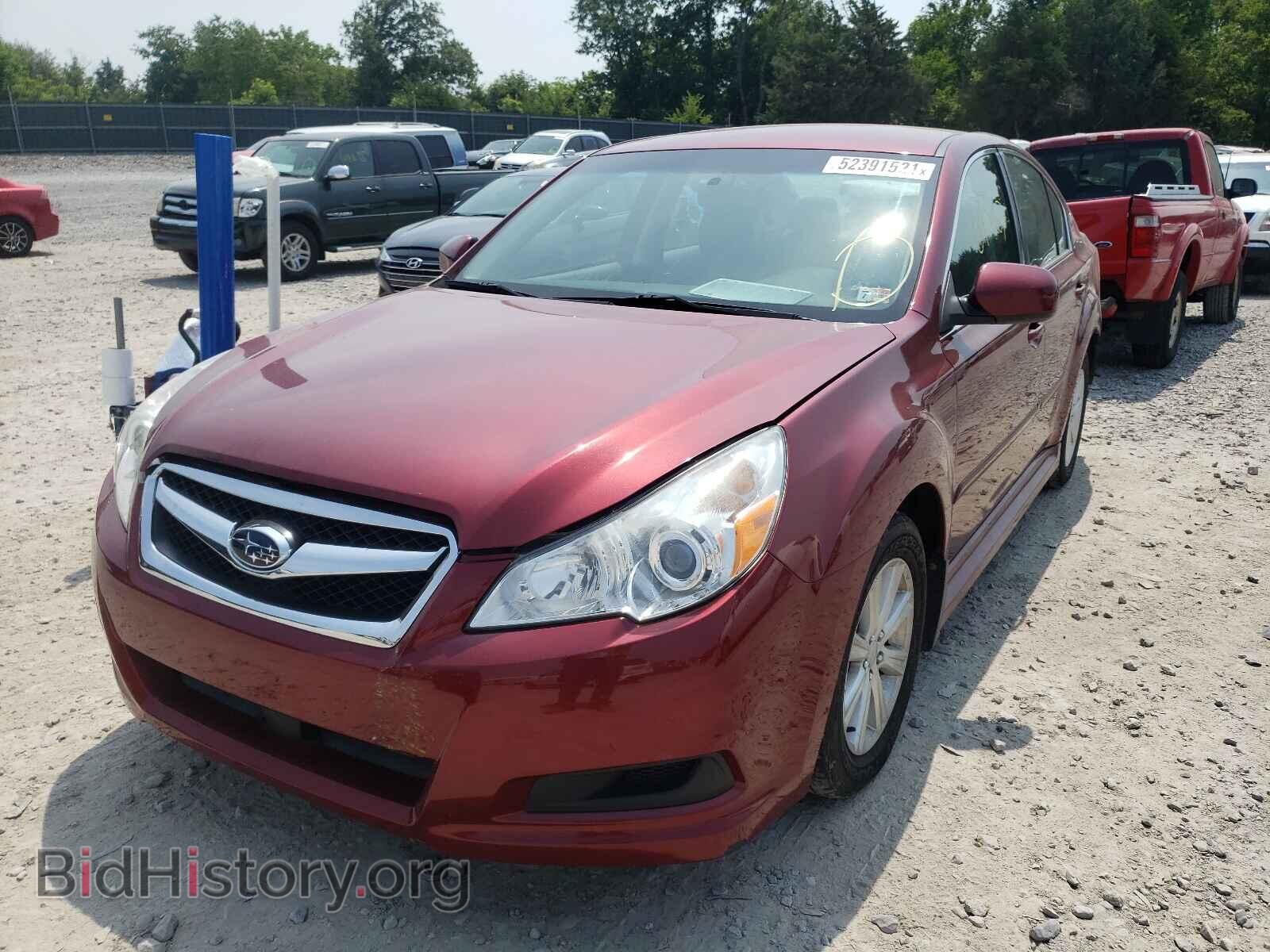 2012 SUBARU LEGACY - VIN: 4S3BMBC67C3036604 - Фото 2