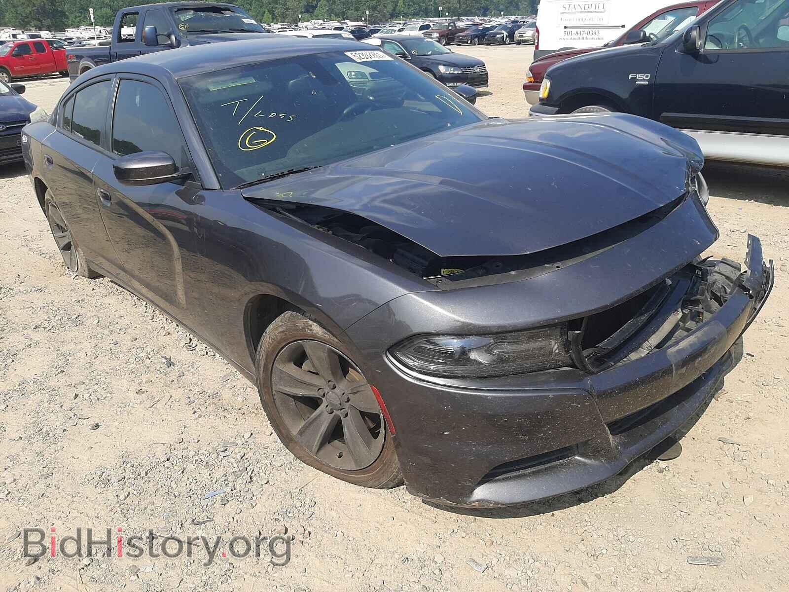 Photo 2C3CDXHG4FH856373 - DODGE CHARGER 2015