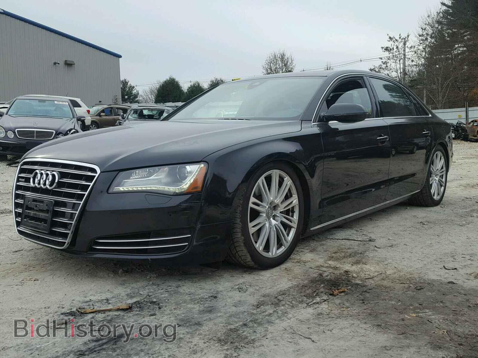 2013 AUDI A8 - VIN: WAUR2AFDXDN017816 - Фото 2