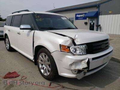 2011 Ford FLEX Flex Limit, white — VIN 2FMGK5DC8BBD08931, Copart