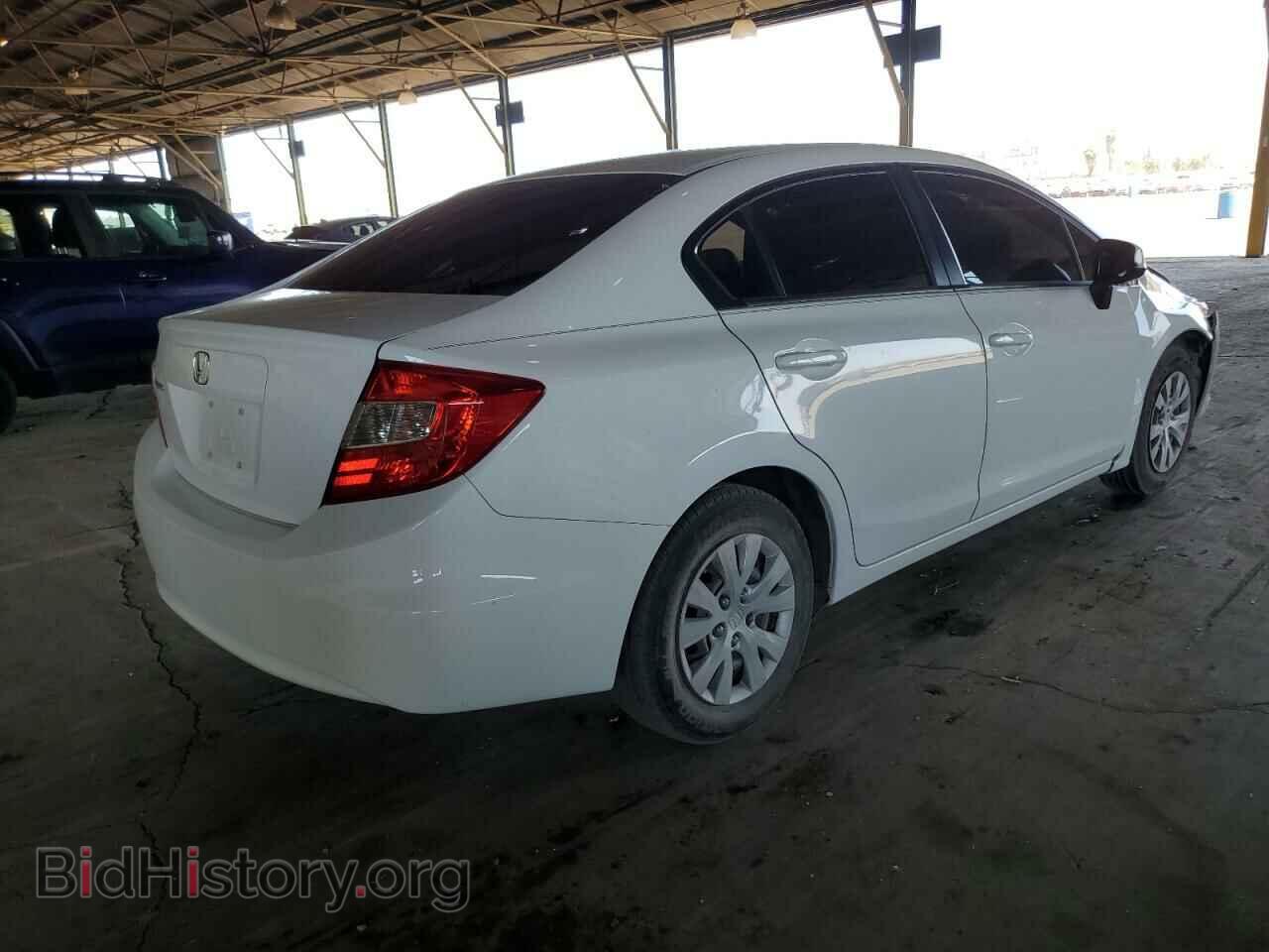 2012 HONDA CIVIC - VIN: 2HGFB2F57CH605069 - Фото 3