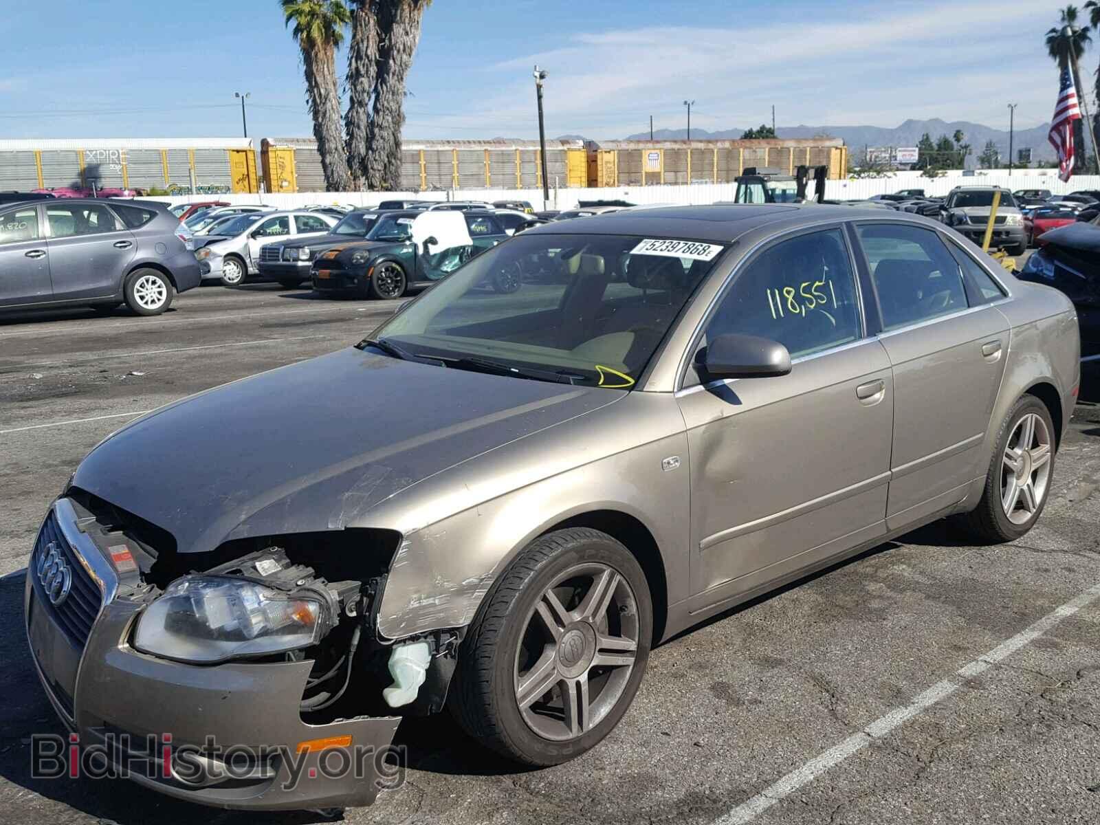 2006 AUDI A4 - VIN: WAUAH78E66A240904 - Фото 2