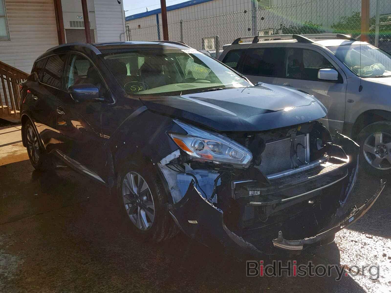 Photo 5N1AZ2MH9HN172334 - NISSAN MURANO S 2017