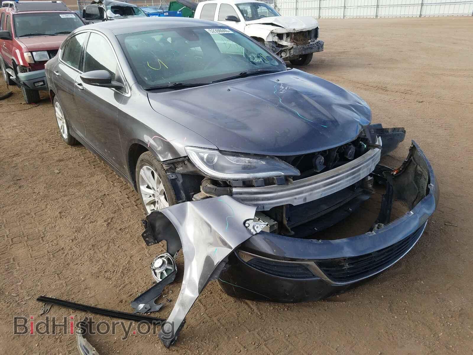 Фотография 1C3CCCAB9FN595338 - CHRYSLER 200 2015
