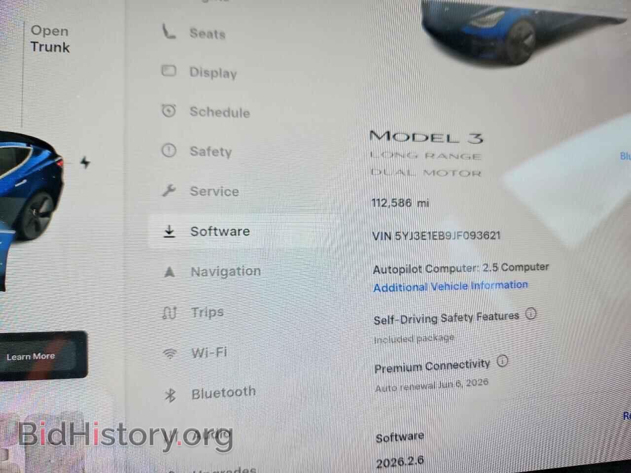 2018 TESLA MODEL 3 - VIN: 5YJ3E1EB9JF093621 - Photo 9