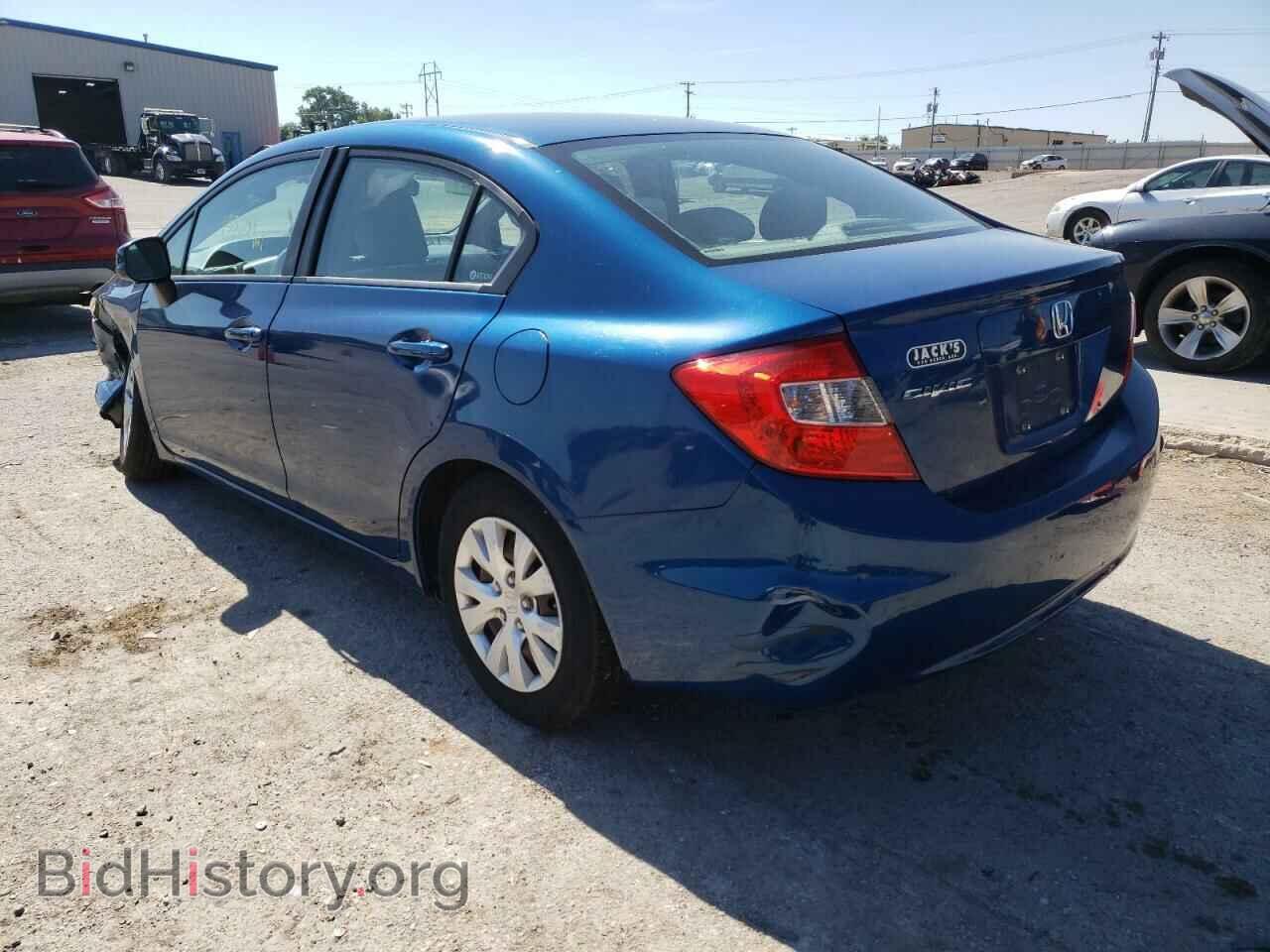 2012 HONDA CIVIC - VIN: 2HGFB2F55CH562125 - Фото 3