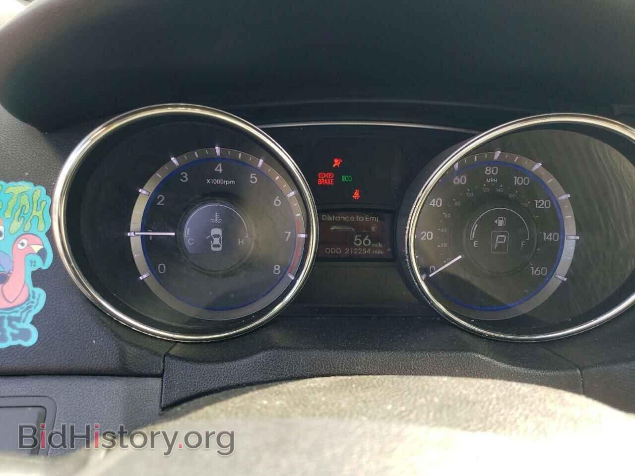 2012 HYUNDAI SONATA - VIN: 5NPEB4AC3CH310179 - Фото 9