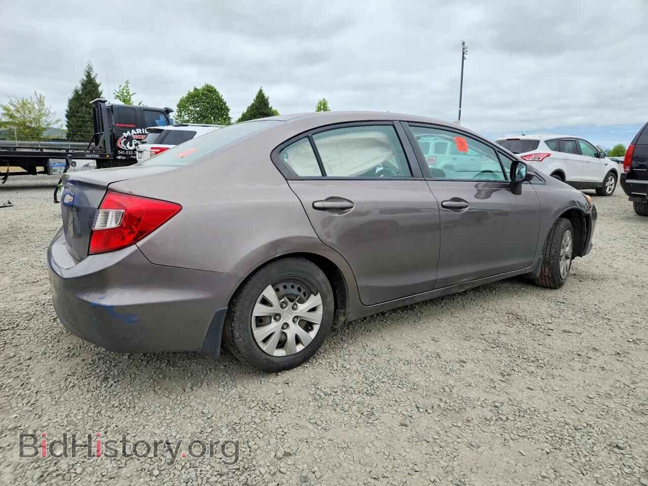 2012 HONDA CIVIC - VIN: 2HGFB2F50CH569340 - Фото 3