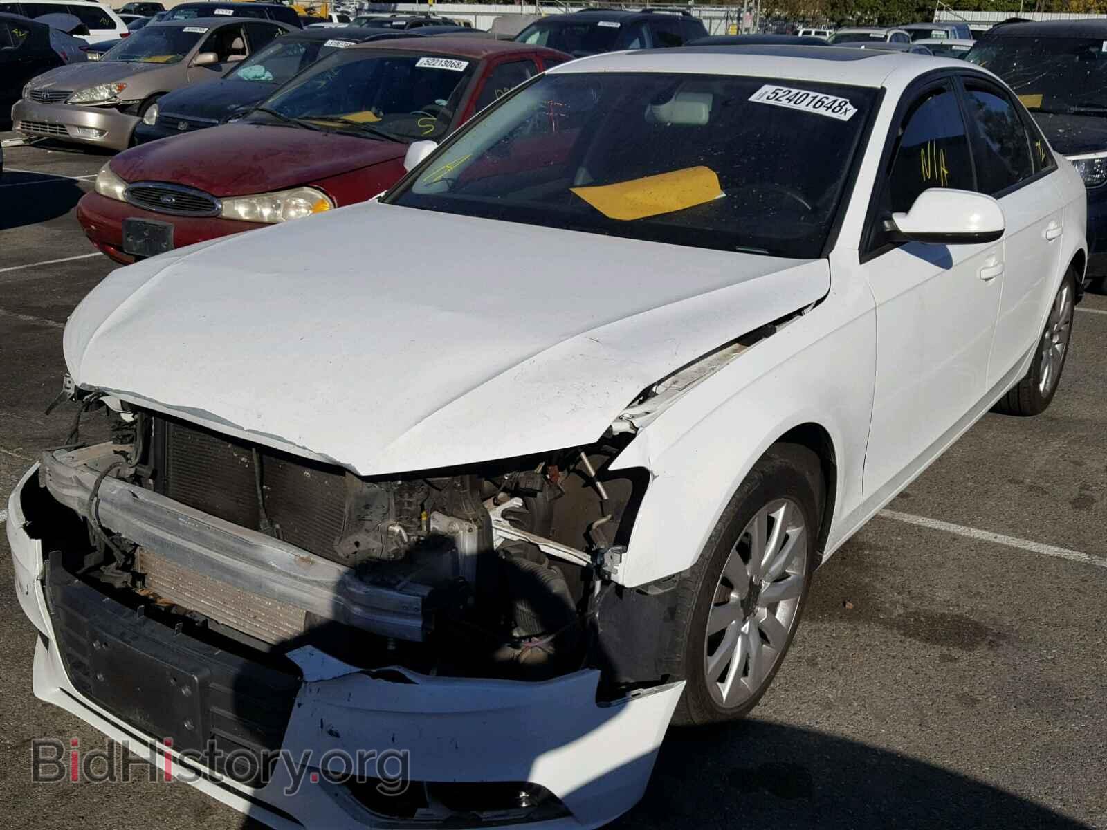 2013 AUDI A4 - VIN: WAUAFAFL6DN026098 - Фото 2