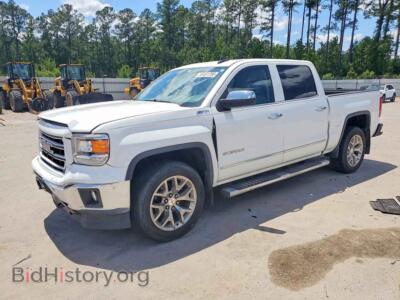2015 GMC SIERRA C1500 SLT, белый — VIN 3GTP1VEC7FG150106, Copart