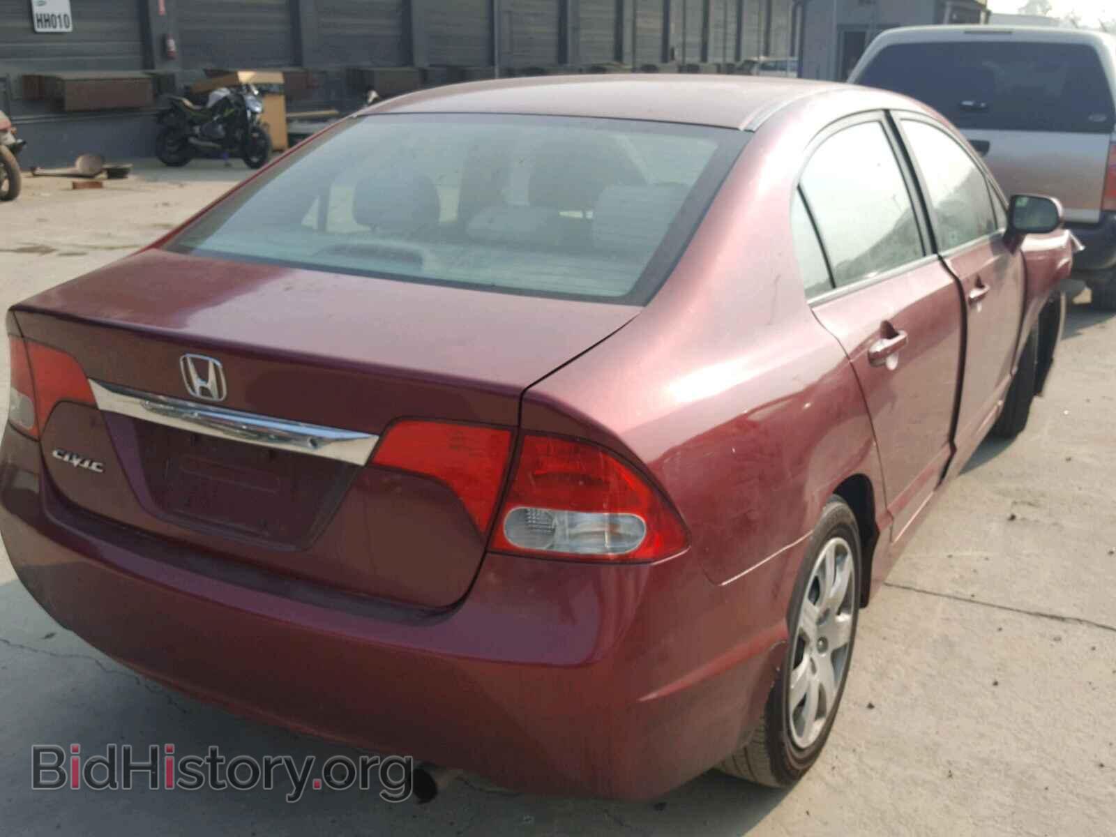 2009 HONDA CIVIC LX - VIN: 2HGFA16559H348564 - Фото 4