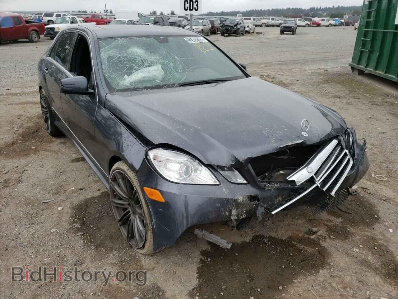 Photo WDDHF8JB7CA599628 - MERCEDES-BENZ E-CLASS 2012