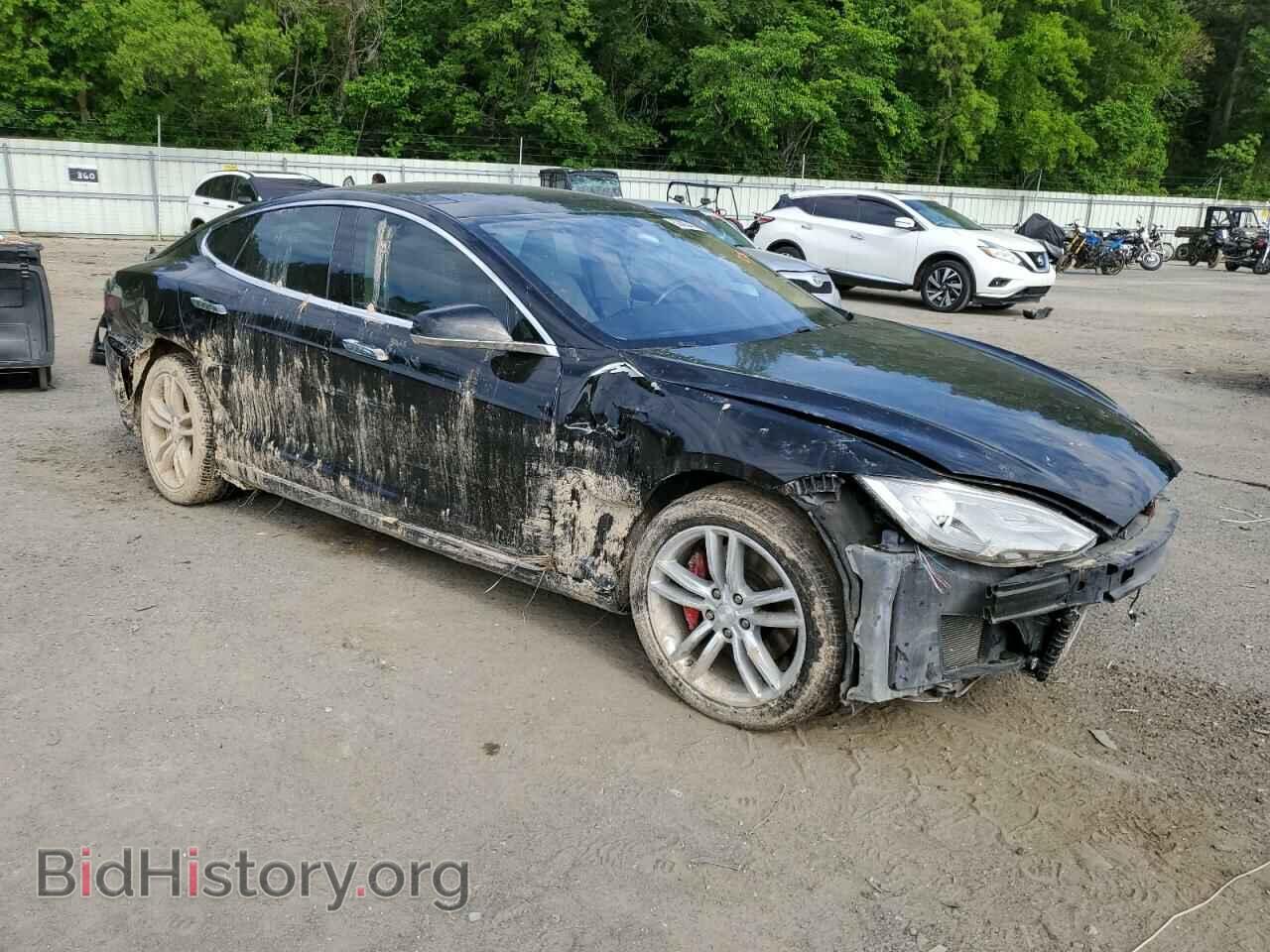 2014 TESLA MODEL S - VIN: 5YJSA1H10EFP45350 - Фото 4
