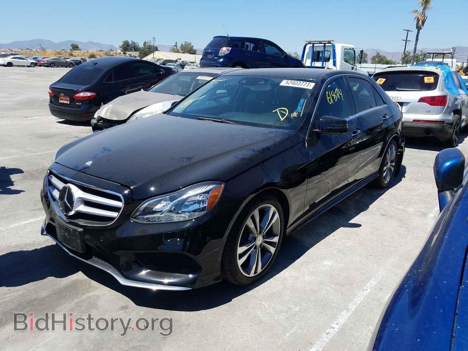 2014 MERCEDES-BENZ E-CLASS - VIN: WDDHF5KB1EA903441 - Фото 2