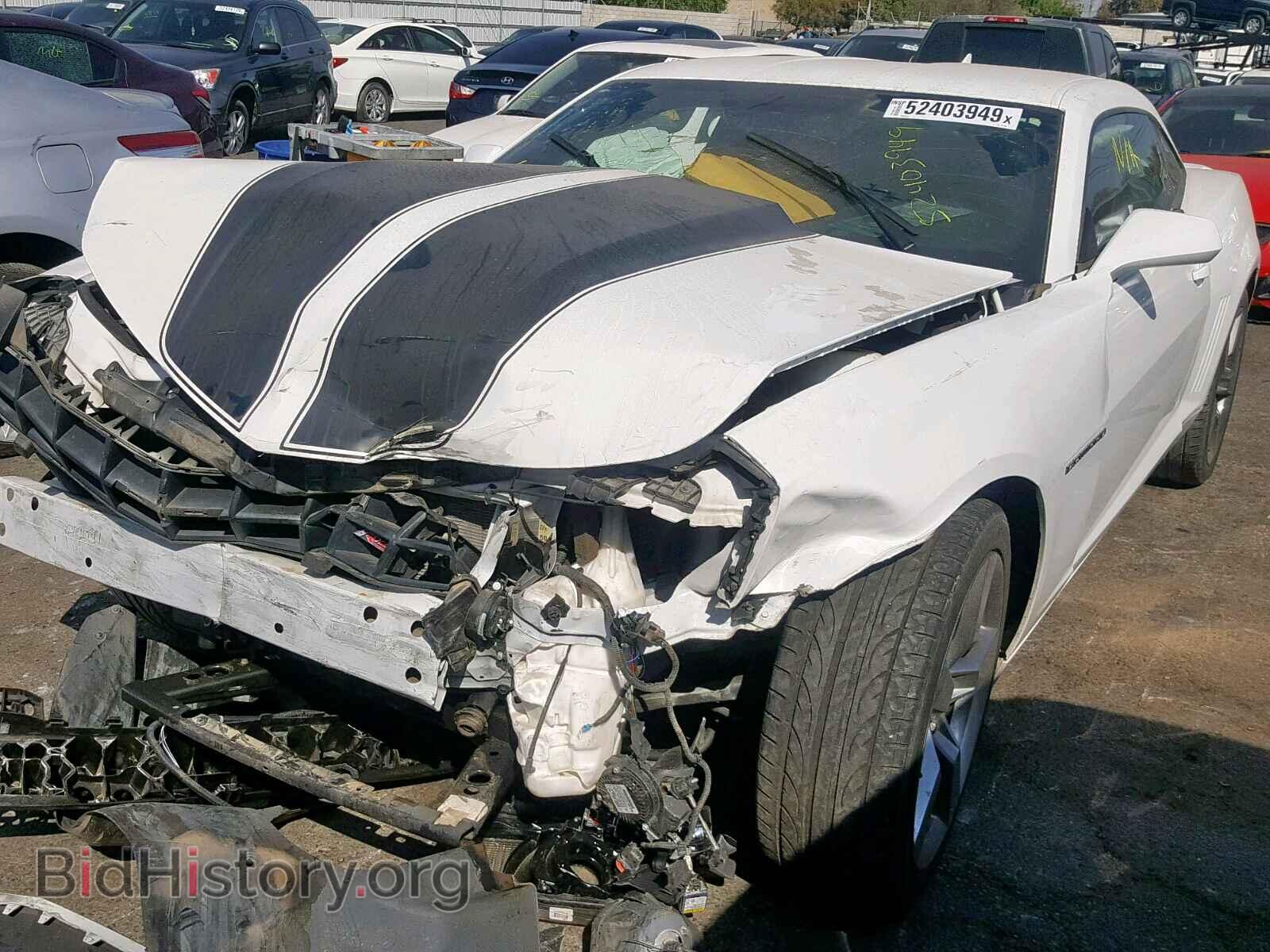 2012 CHEVROLET CAMARO - VIN: 2G1FC1E30C9211759 - Фото 2
