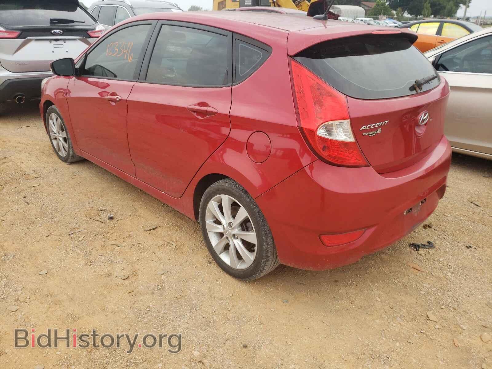 2013 HYUNDAI ACCENT - VIN: KMHCU5AE1DU078354 - Фото 3