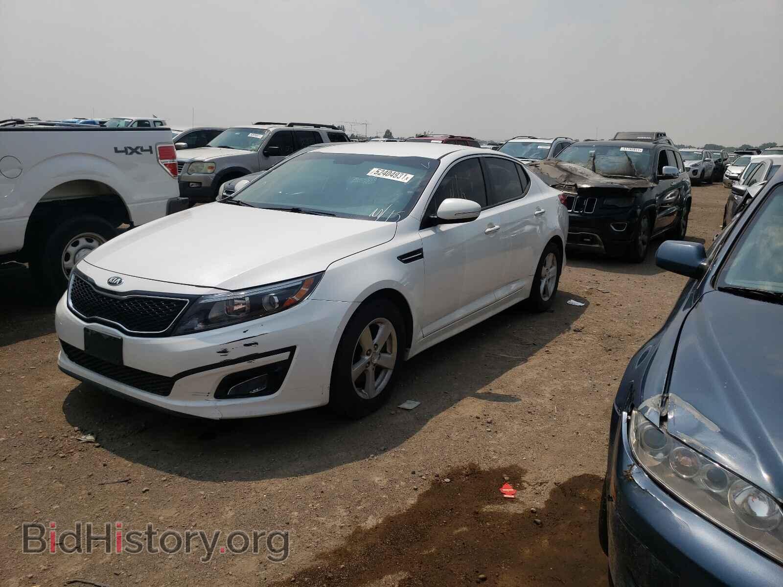 2015 KIA OPTIMA - VIN: KNAGM4A74F5547562 - Фото 2