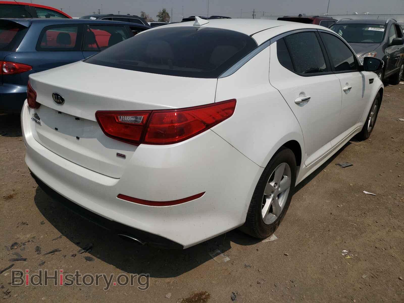 2015 KIA OPTIMA - VIN: KNAGM4A74F5547562 - Фото 4