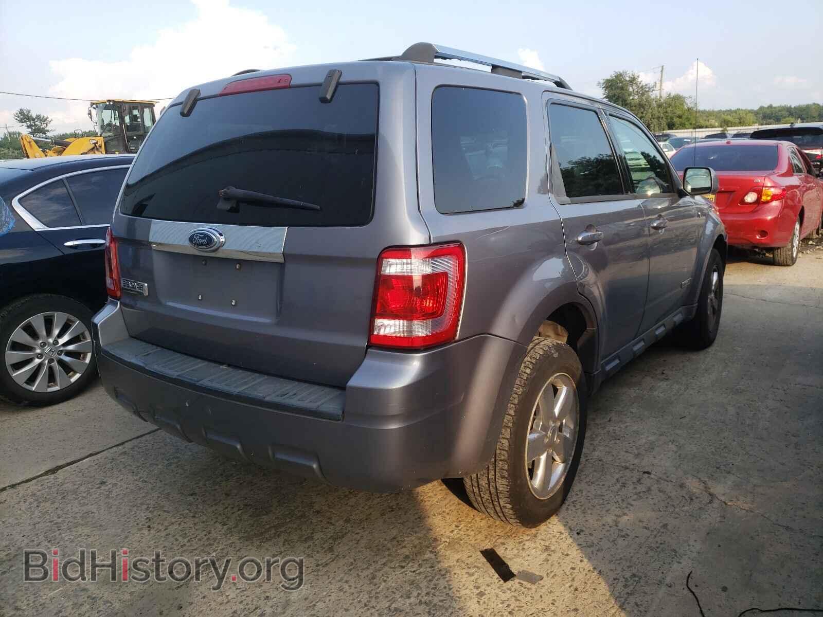 2008 FORD ESCAPE - VIN: 1FMCU04128KD32442 - Фото 4