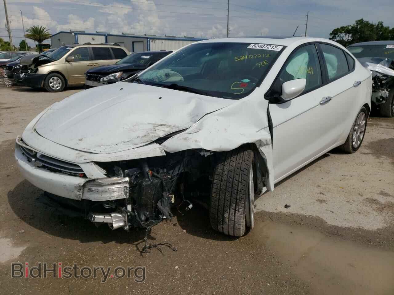 2013 DODGE DART - VIN: 1C3CDFCA4DD285443 - Фото 2