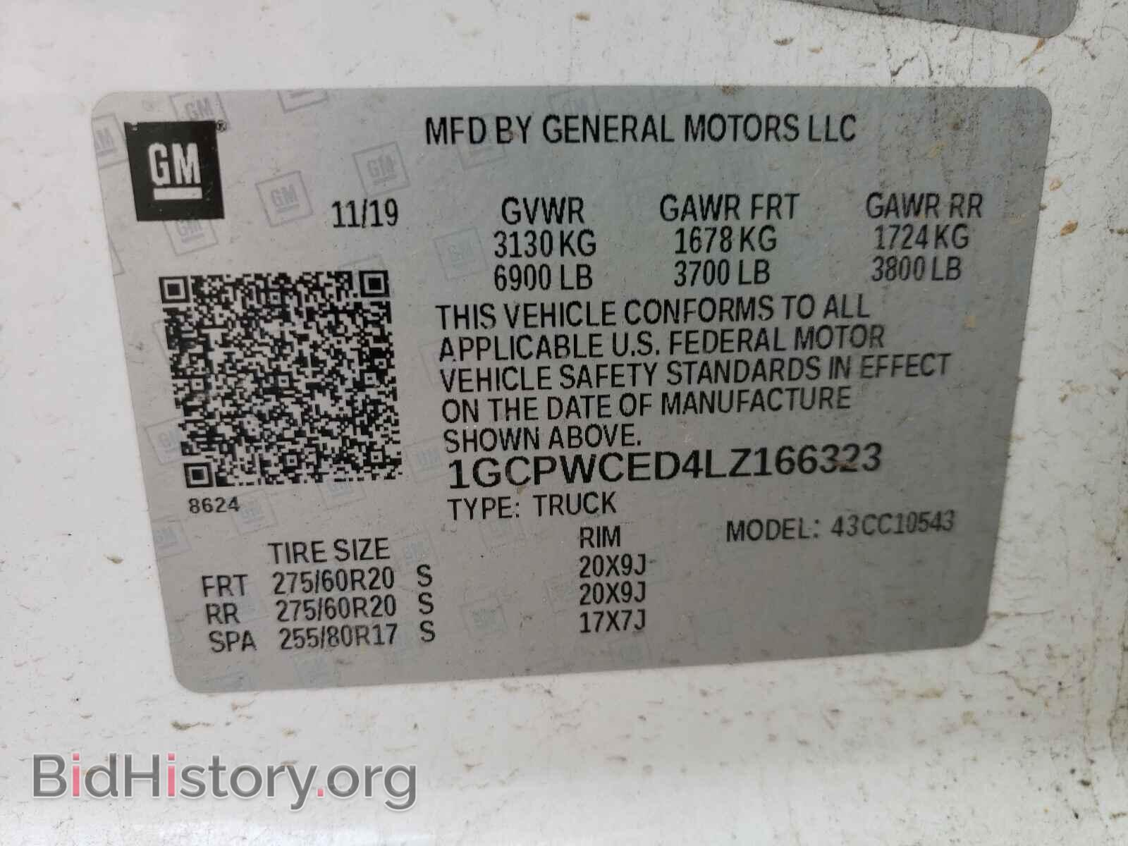 2020 CHEVROLET SILVERADO - VIN: 1GCPWCED4LZ166323 - Photo 10