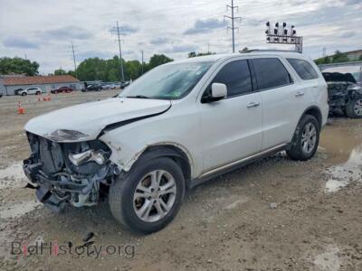 2013 Dodge DURANGO Crew, белый — VIN 1C4RDJDG9DC675388, Copart