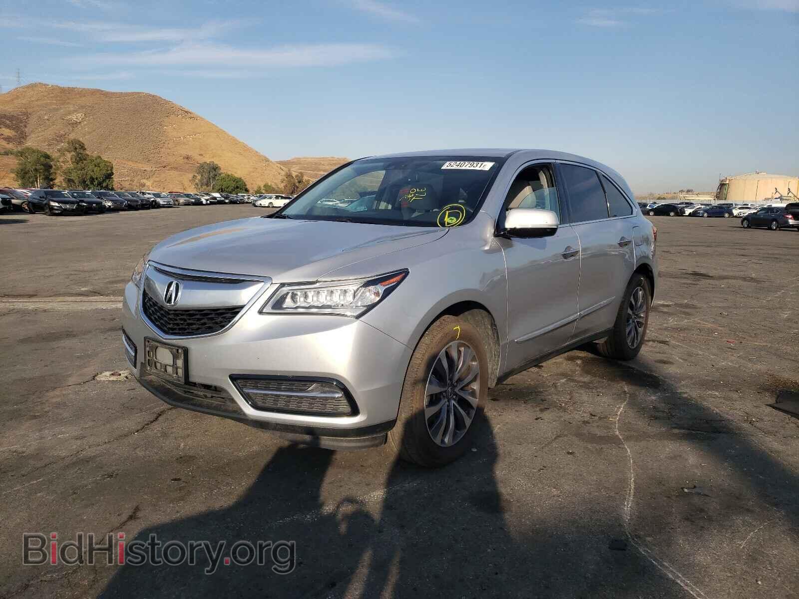 2014 ACURA MDX - VIN: 5FRYD3H4XEB011613 - Фото 2
