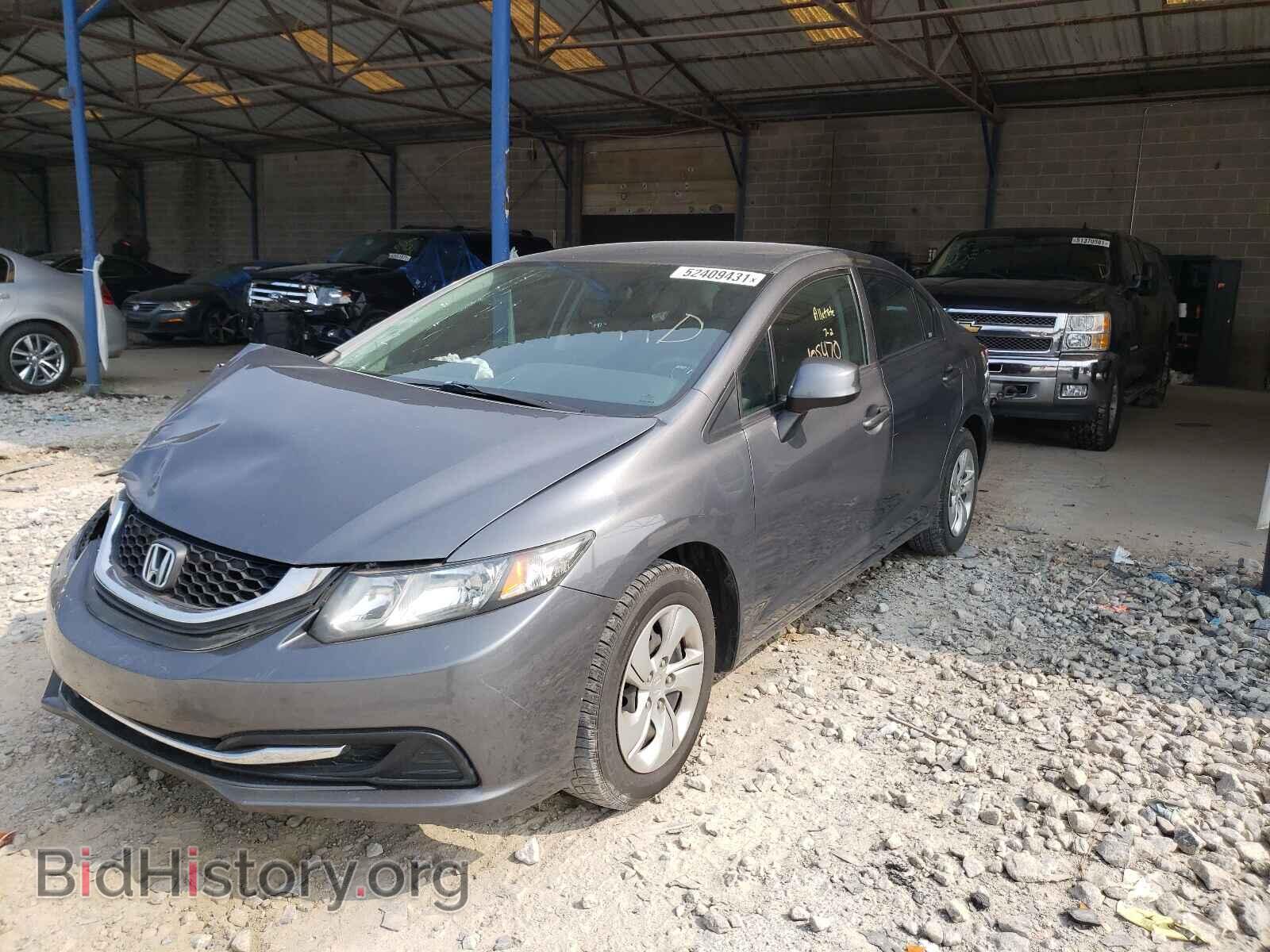 2013 HONDA CIVIC - VIN: 19XFB2F52DE069496 - Фото 2
