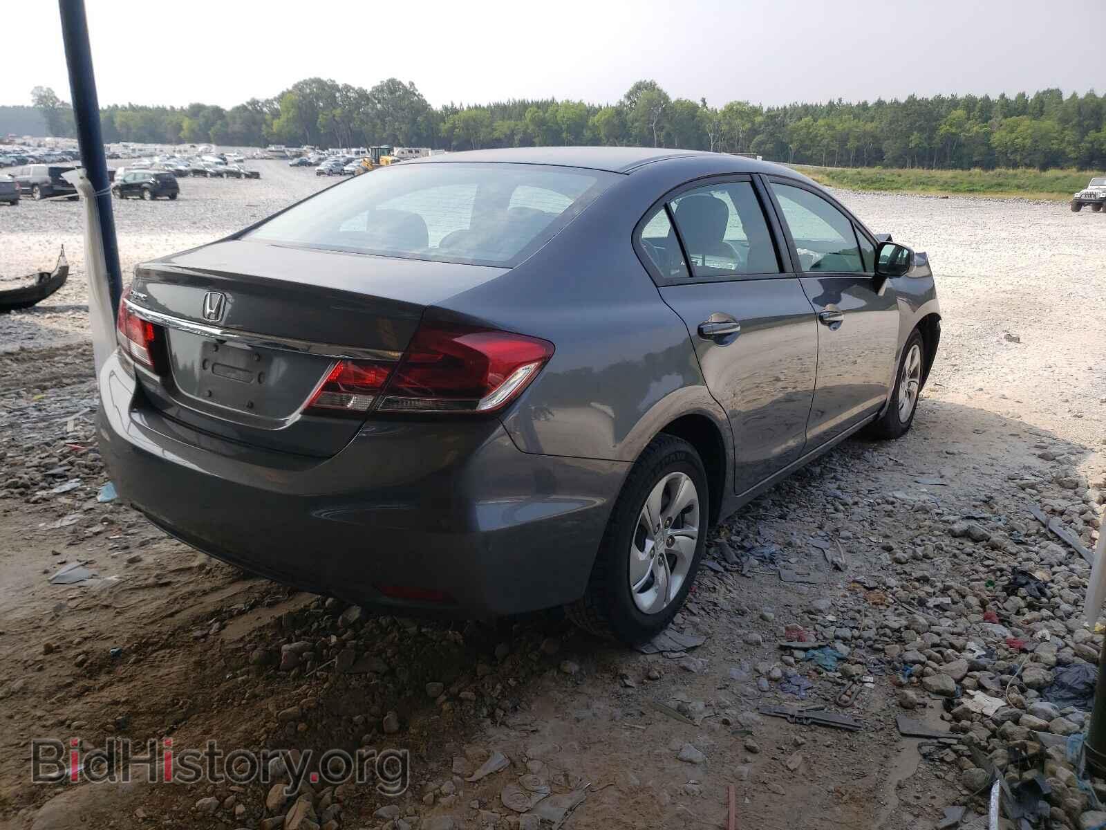 2013 HONDA CIVIC - VIN: 19XFB2F52DE069496 - Фото 4