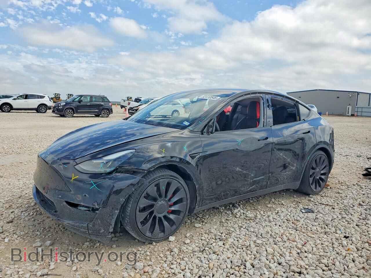 Photo 7SAYGDEF2NF547320 - TESLA MODEL Y 2022