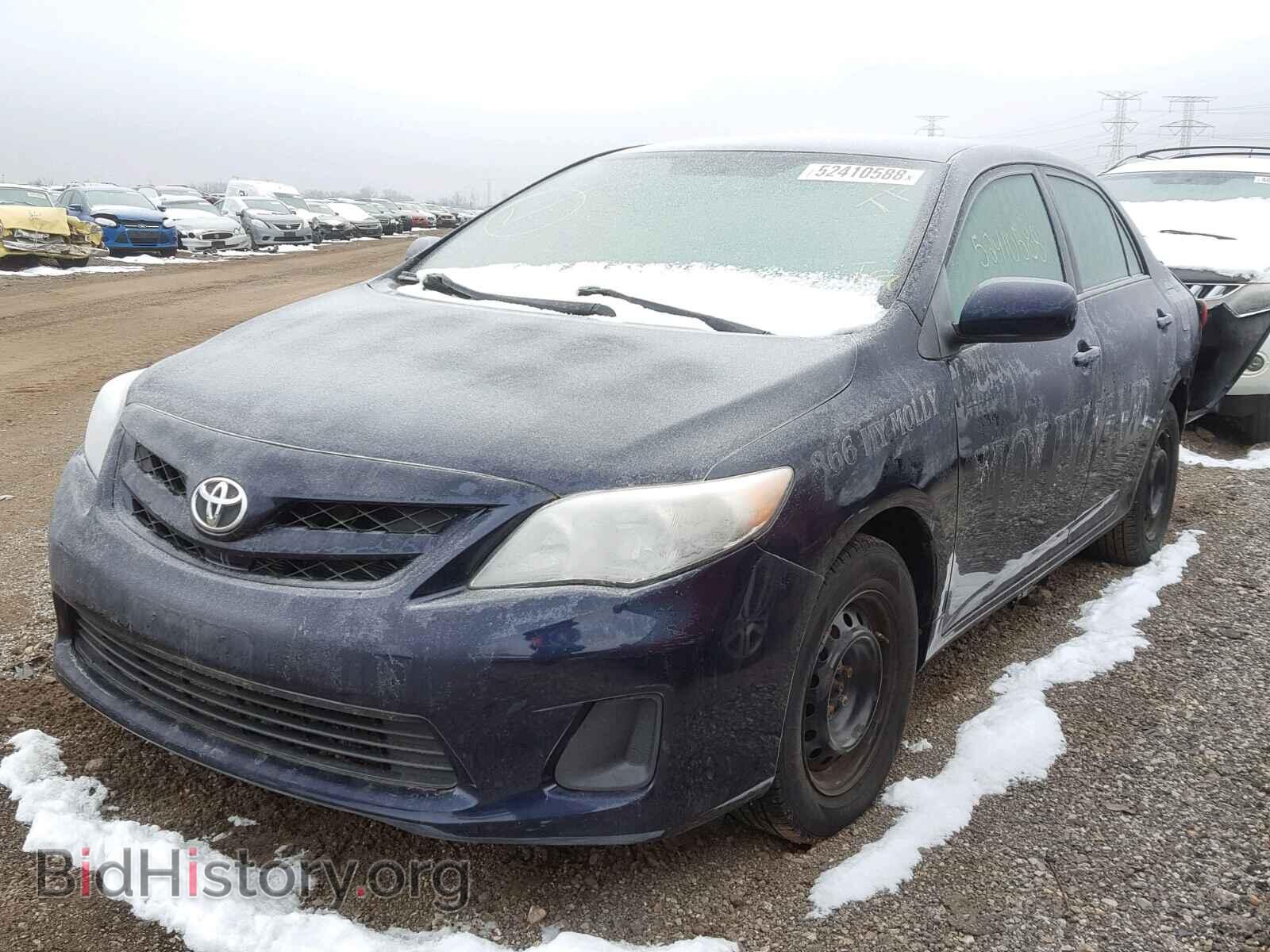 2011 TOYOTA COROLLA BA - VIN: 2T1BU4EE0BC569206 - Фото 2