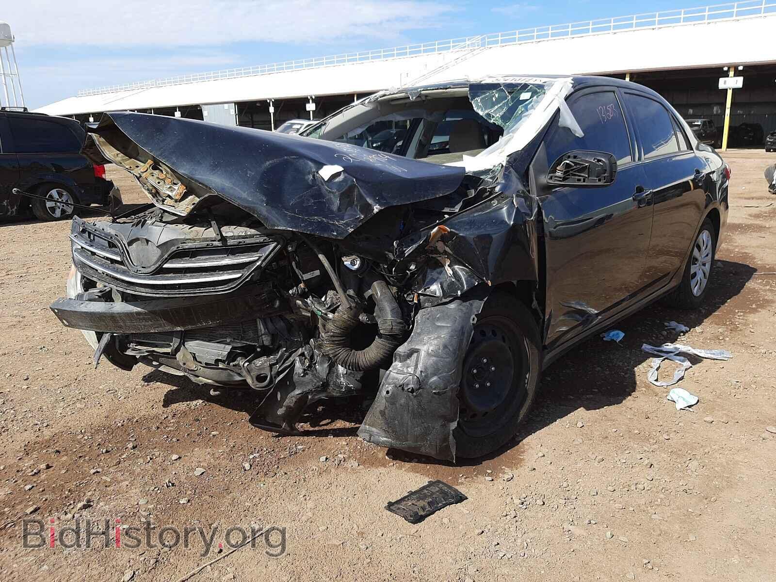 2013 TOYOTA COROLLA - VIN: 2T1BU4EE8DC950420 - Фото 2