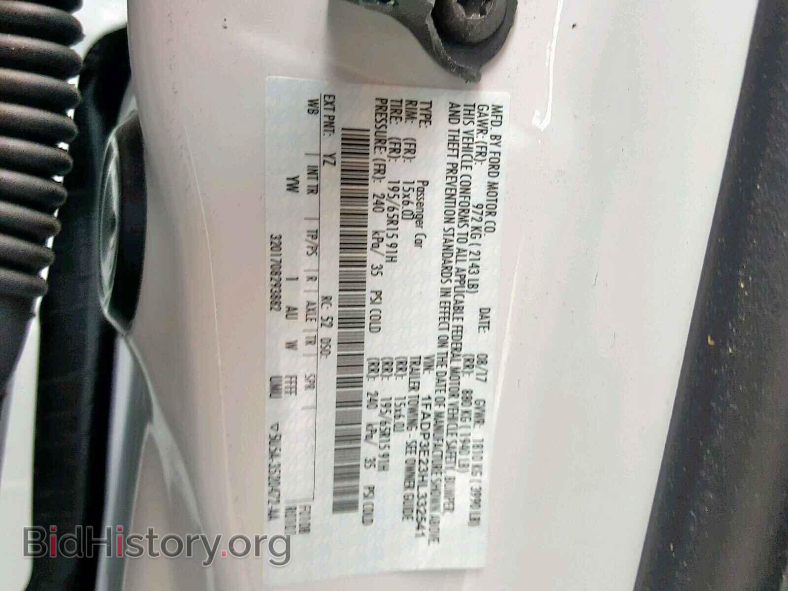 2017 FORD FOCUS - VIN: 1FADP3E23HL332541 - Photo 10