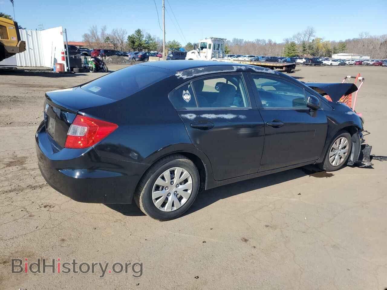 2012 HONDA CIVIC - VIN: 2HGFB2F55CH567132 - Фото 3