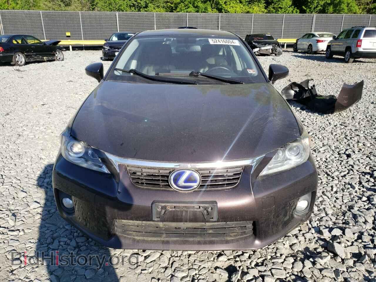 2012 LEXUS CT 200 - VIN: JTHKD5BH8C2097758 - Фото 5