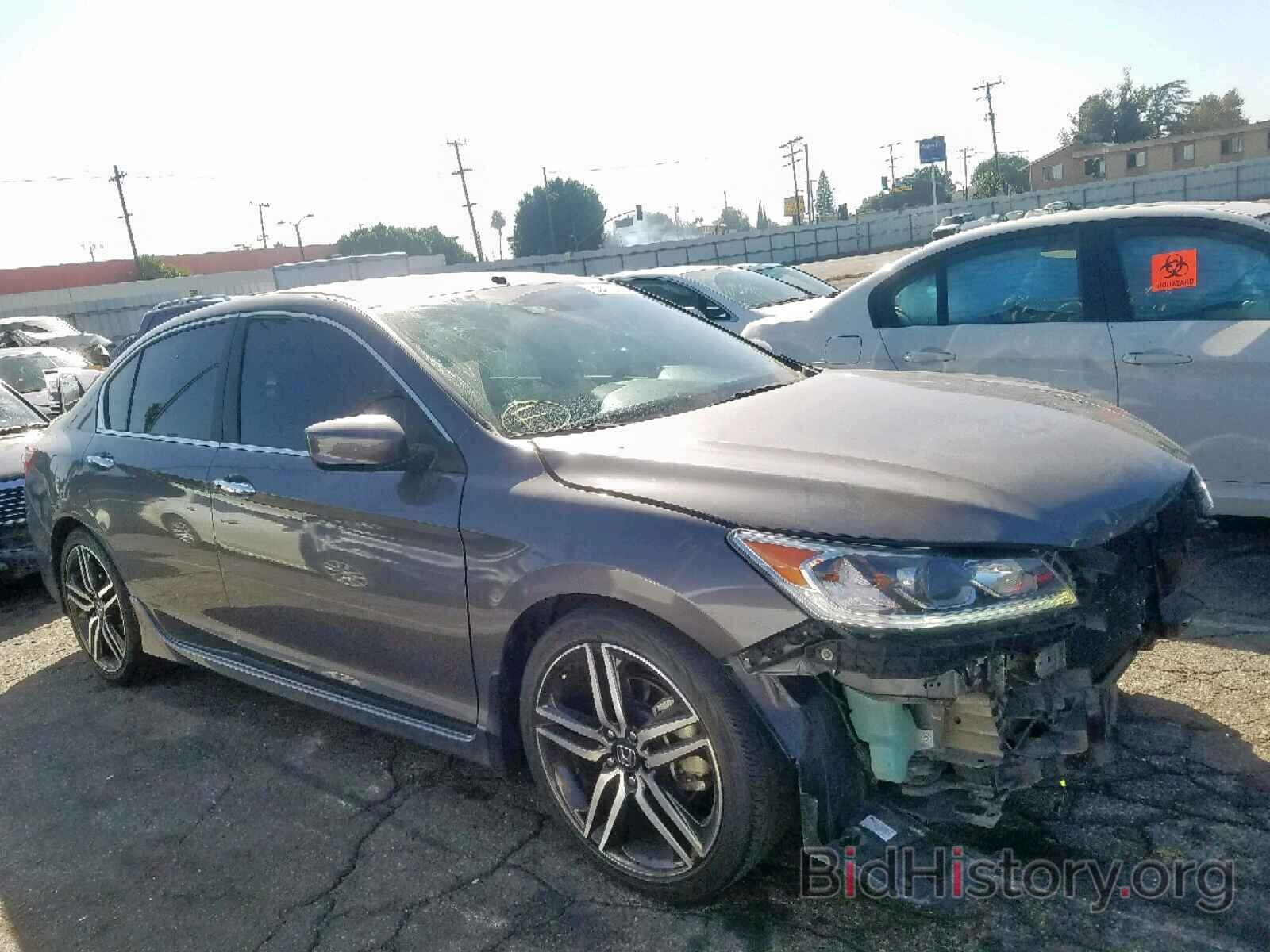 Photo 1HGCR2F61HA050987 - HONDA ACCORD SPO 2017