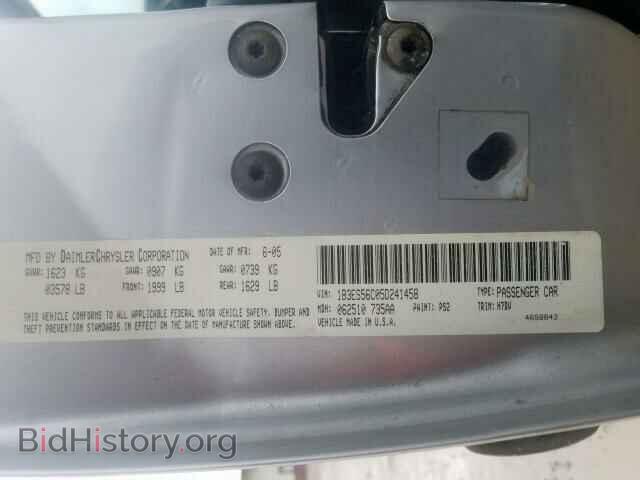 2005 DODGE NEON - VIN: 1B3ES56C05D241458 - Фото 10