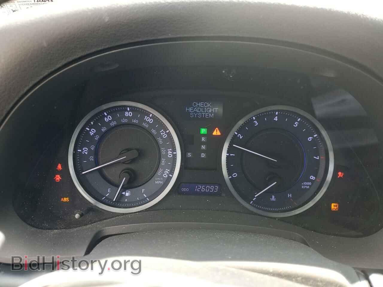 2012 LEXUS IS - VIN: JTHCF5C29C5056739 - Фото 9