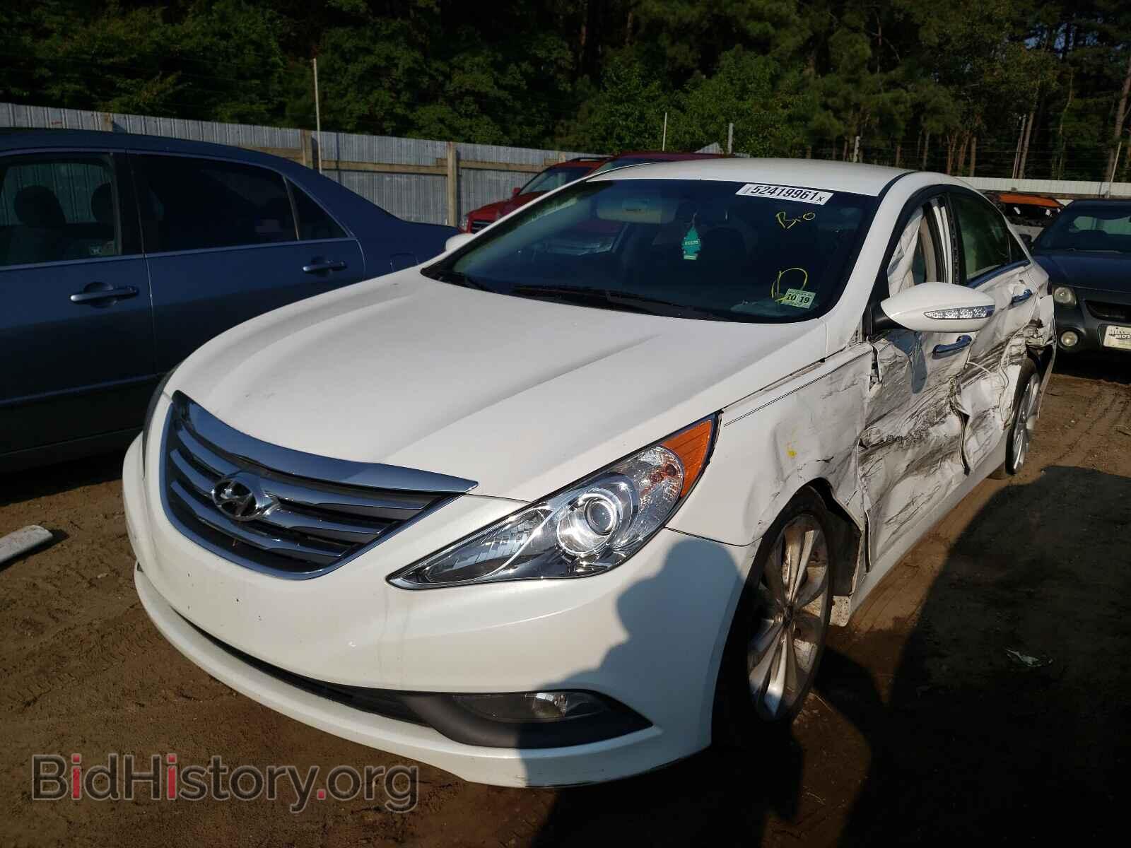 2014 HYUNDAI SONATA - VIN: 5NPEC4AC7EH844799 - Фото 2