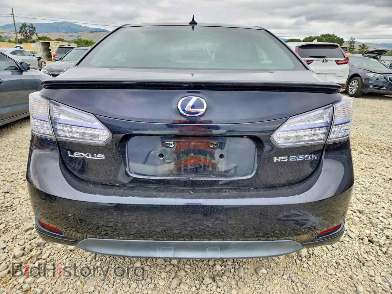 2010 LEXUS HS - VIN: JTHBB1BAXA2015799 - Фото 6