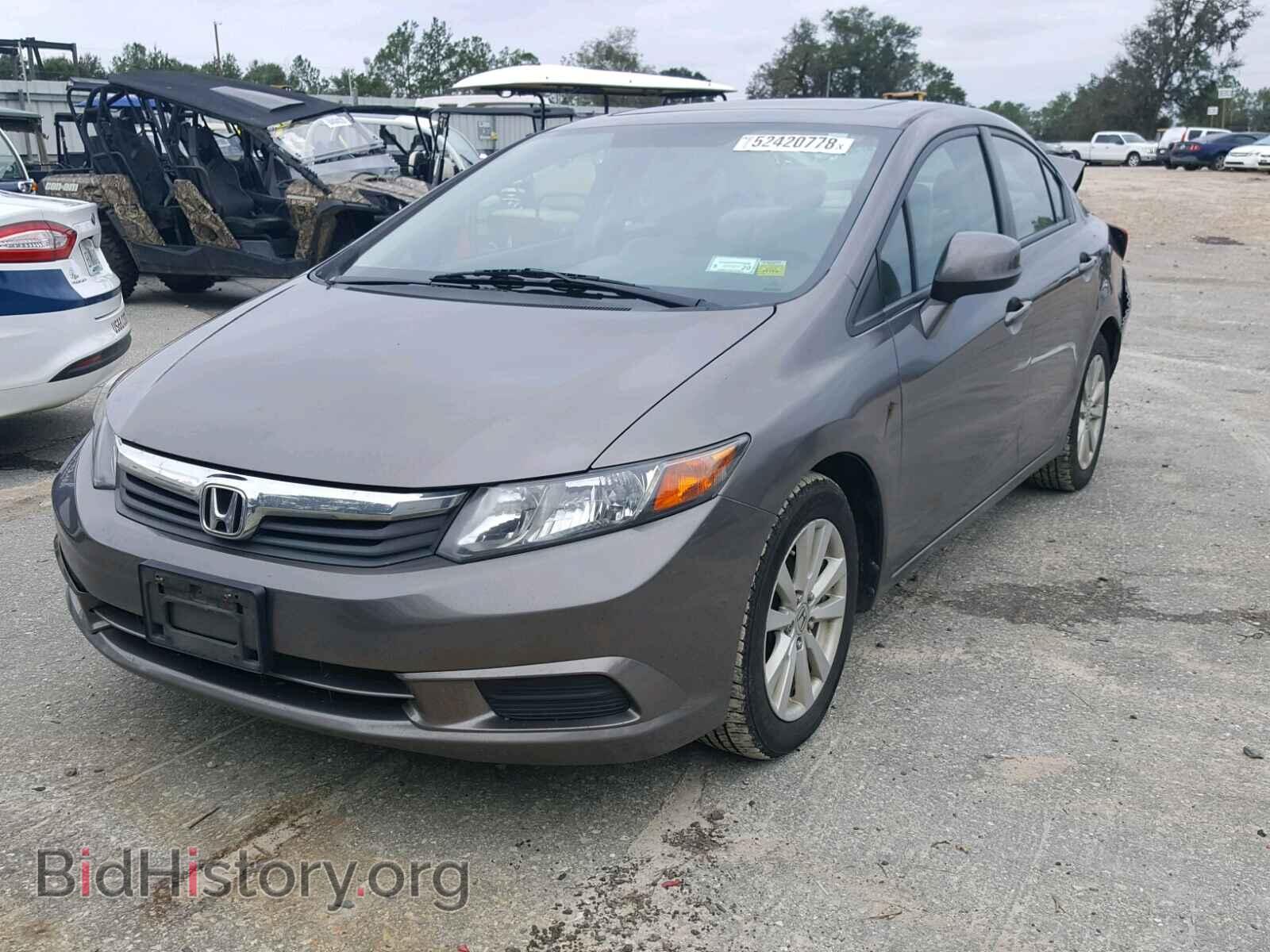 2012 HONDA CIVIC - VIN: 19XFB2F87CE060155 - Фото 2