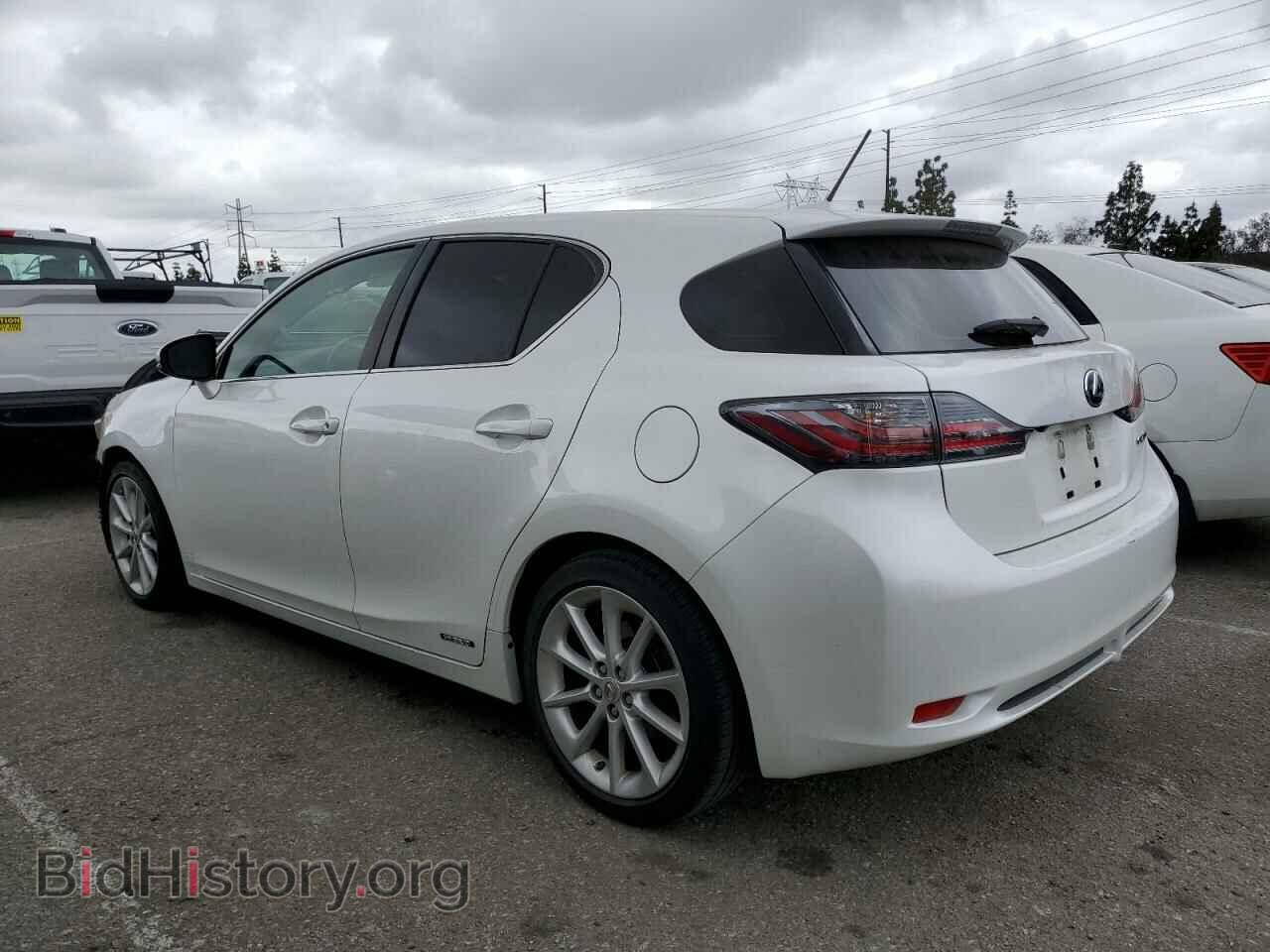 2012 LEXUS CT 200 - VIN: JTHKD5BH5C2091058 - Фото 2