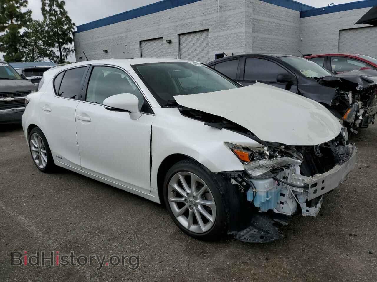 2012 LEXUS CT 200 - VIN: JTHKD5BH5C2091058 - Фото 4