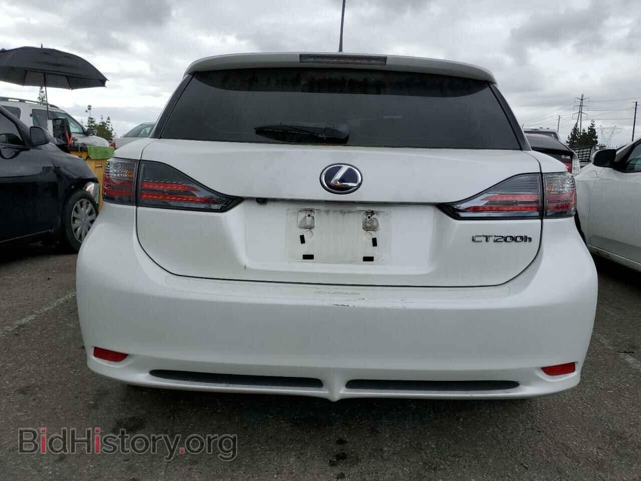 2012 LEXUS CT 200 - VIN: JTHKD5BH5C2091058 - Фото 6